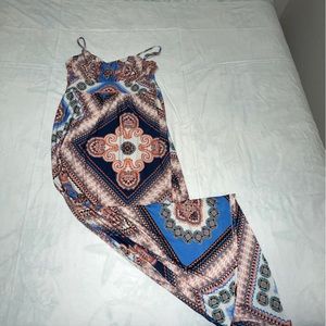 Shelf bra maxi dress